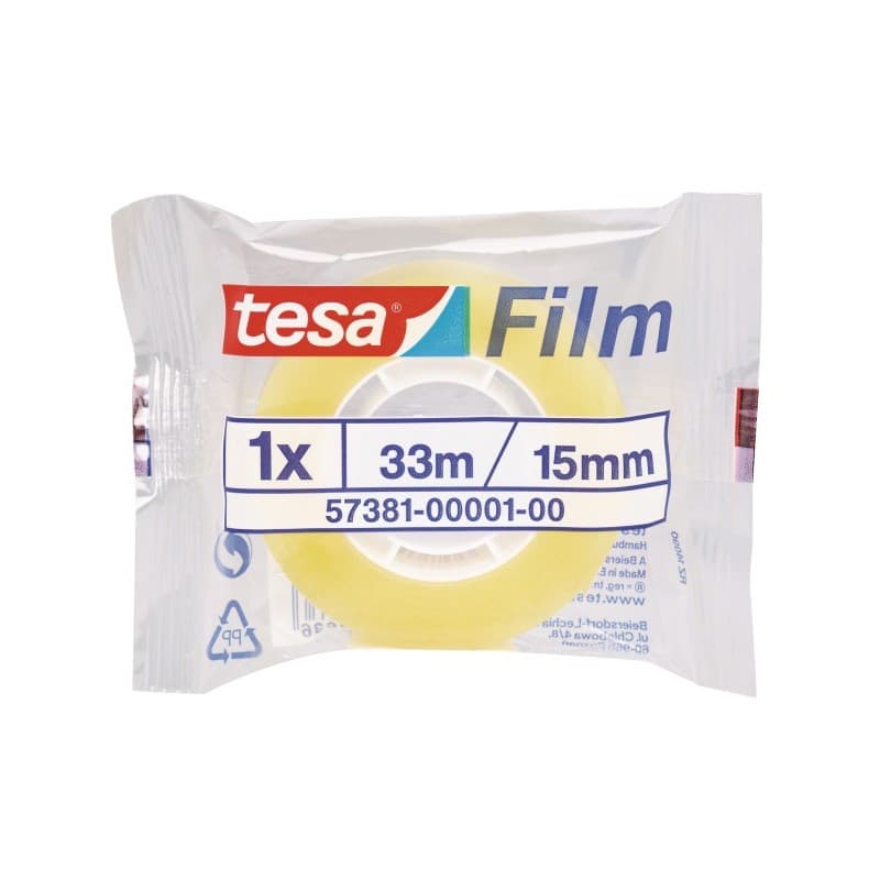 Tesa 15mmx33mm SF sérp. glært