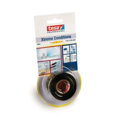 Tesa extreme silicone svart 3mx25mm