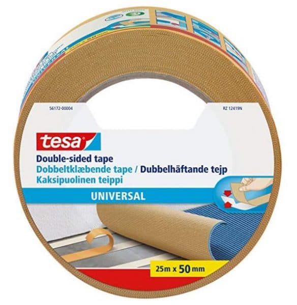 Tesa teppalímband 50mm x 25m PP