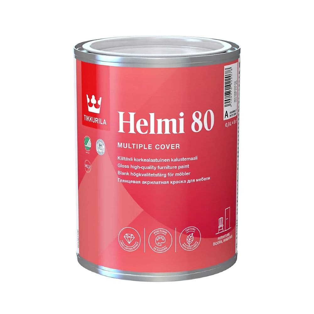 Helmi 80 Gloss Hvítt st.A 0,9L