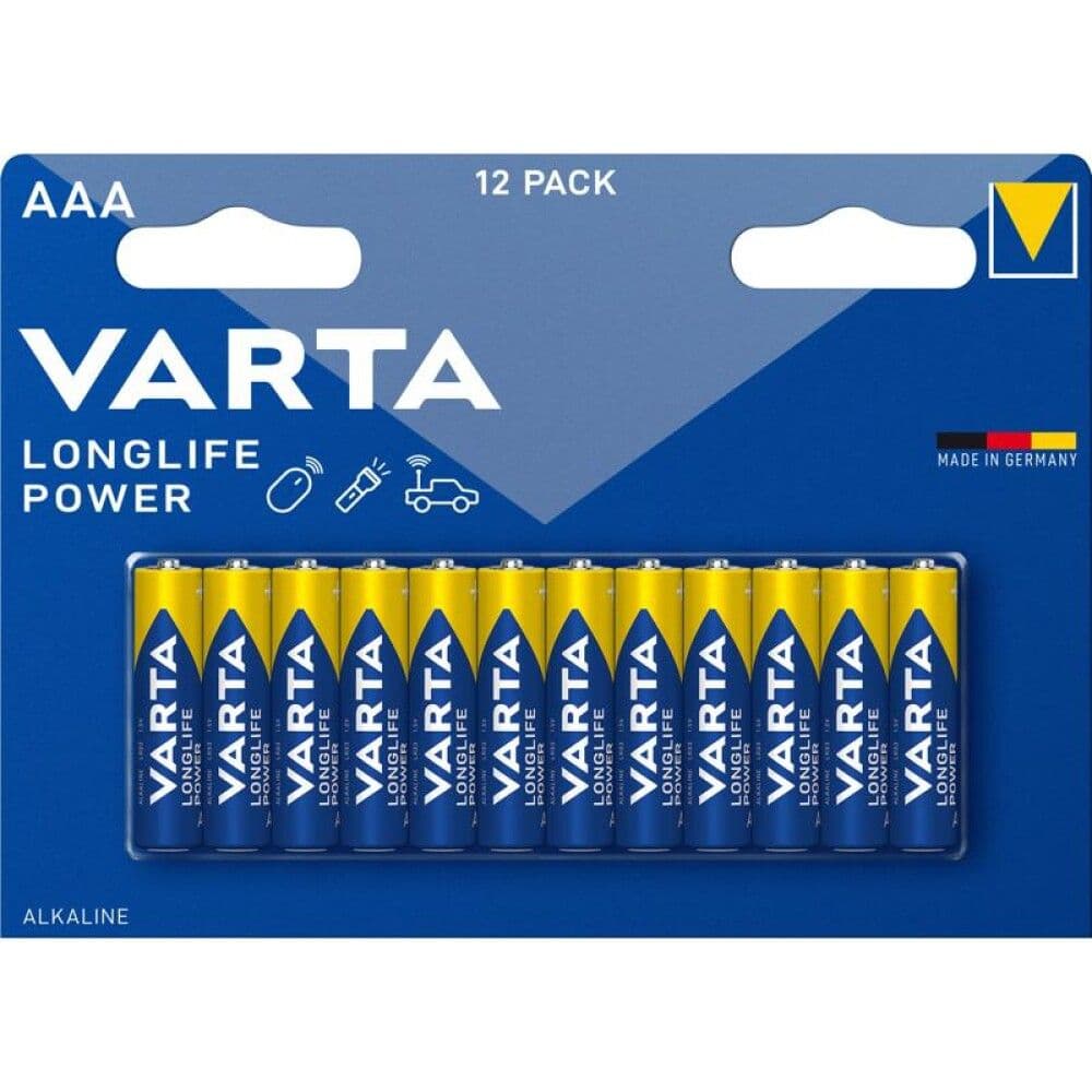 Rafhlaða AAA 12stk